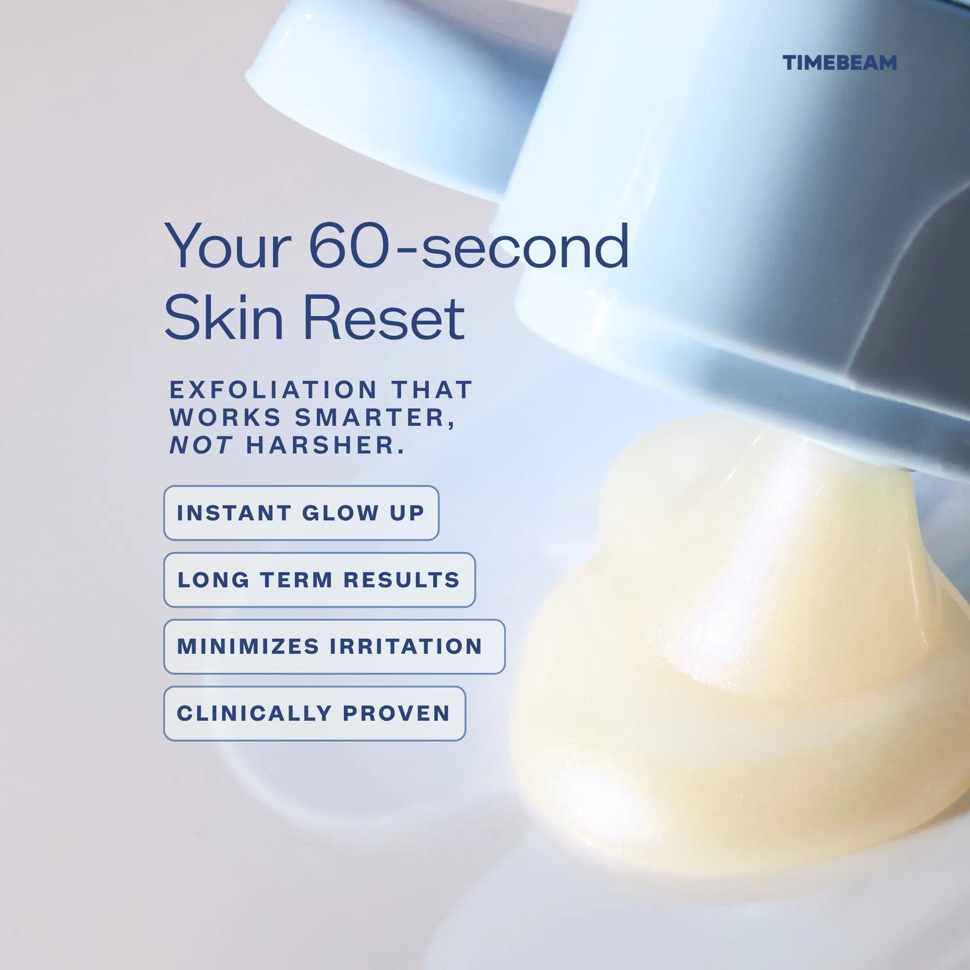 Flash 1 One-Minute Resurfacing Mask - TIMEBEAM Beauty