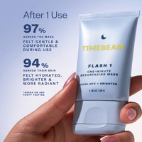 Flash 1 One-Minute Resurfacing Mask - TIMEBEAM Beauty