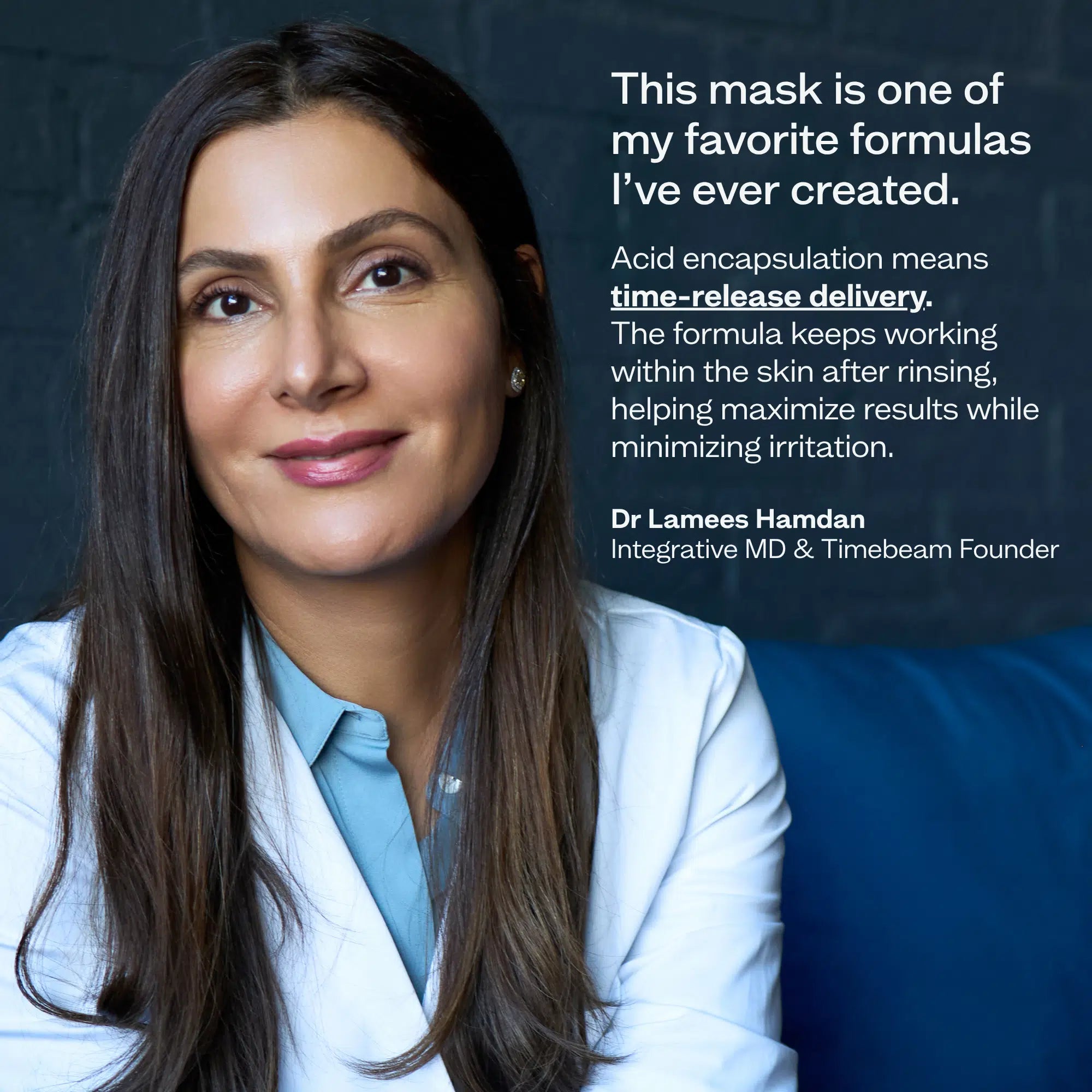 Flash 1 One-Minute Resurfacing Mask - TIMEBEAM Beauty