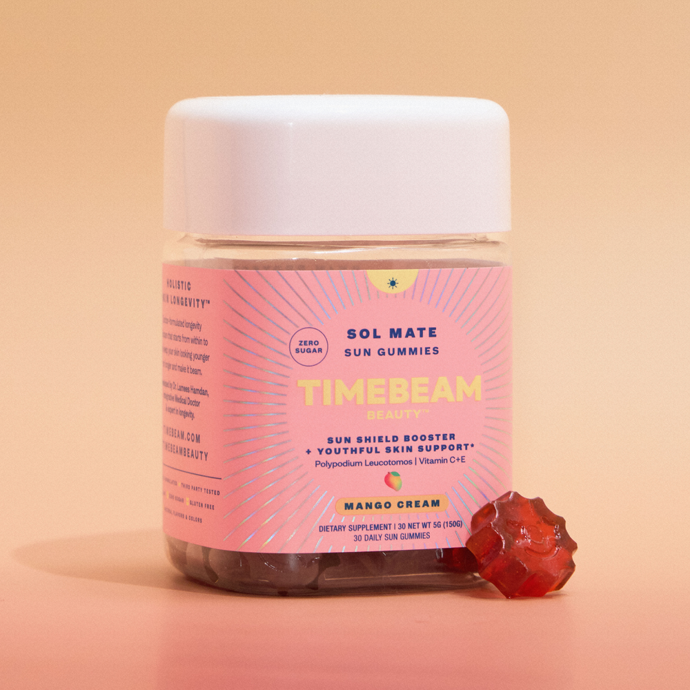Sol Mate Sun Gummies Skin Protection Supplement