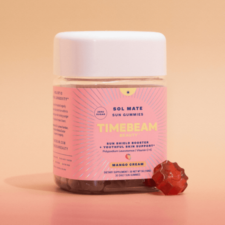 Timebeam dev Sol Mate Sun Gummies Skin Protection Supplement